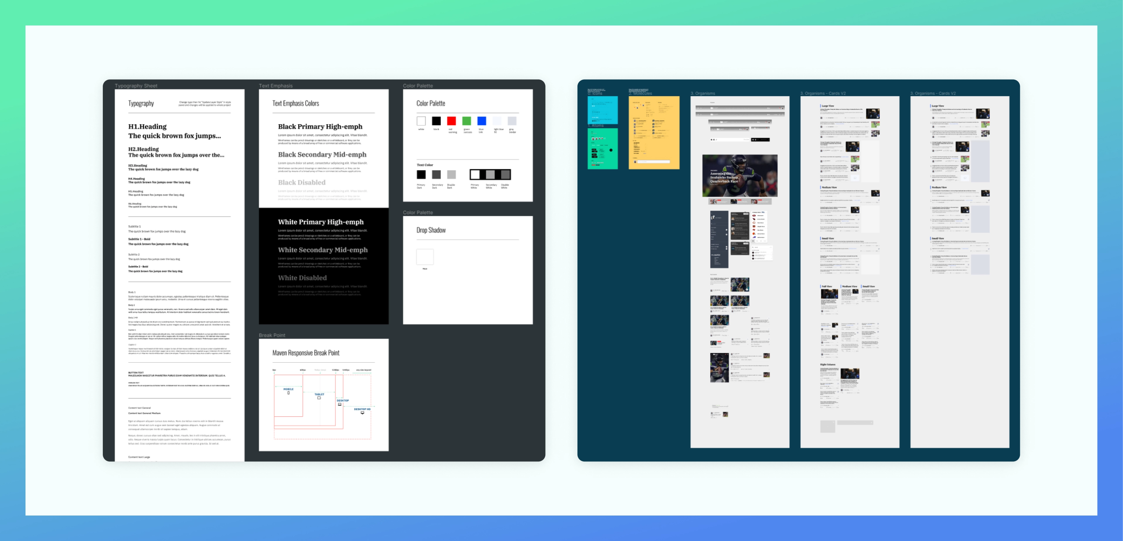 Maven-Web Design System: Additional Design Tasks - showcase image